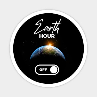 Earth Hour Magnet